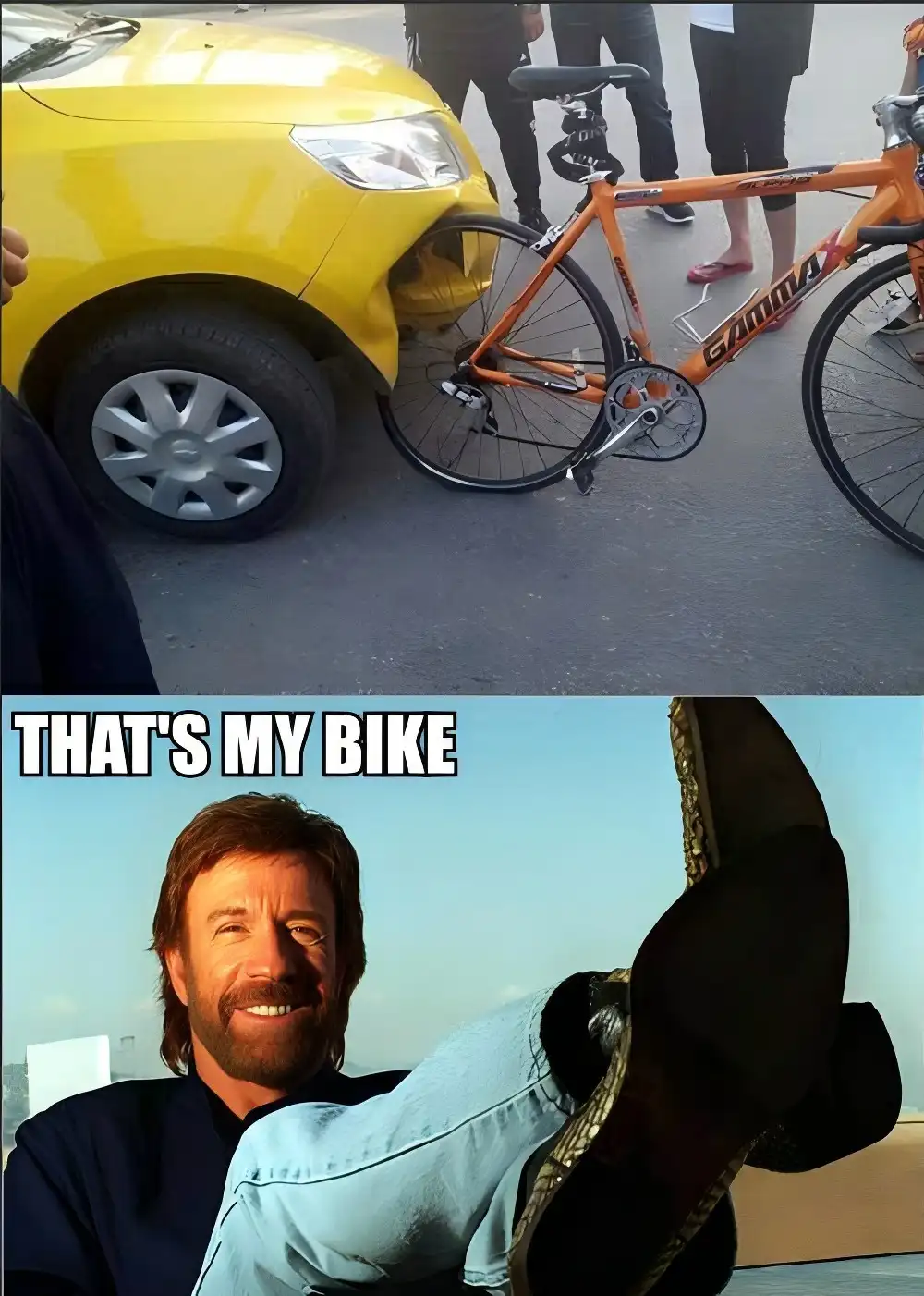 Funny bike meme