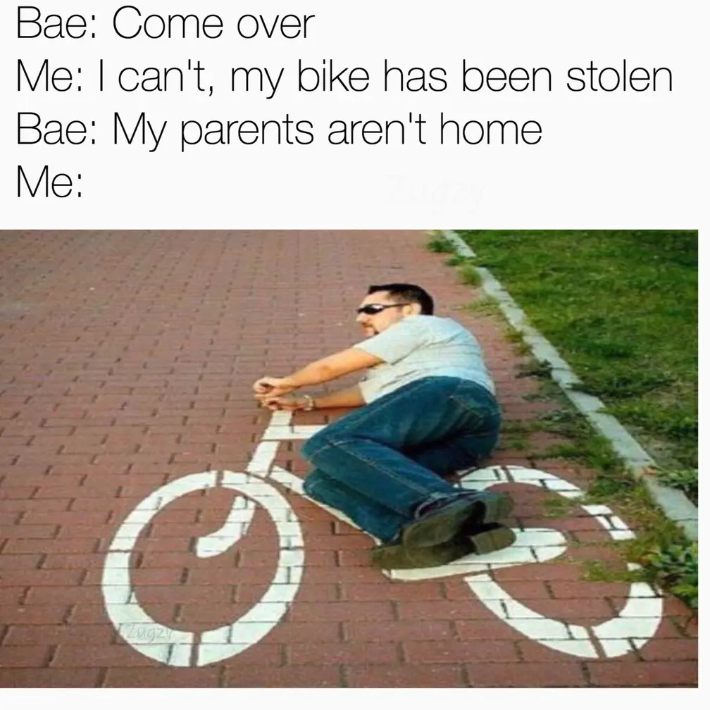 The Early Days of Bike Memes