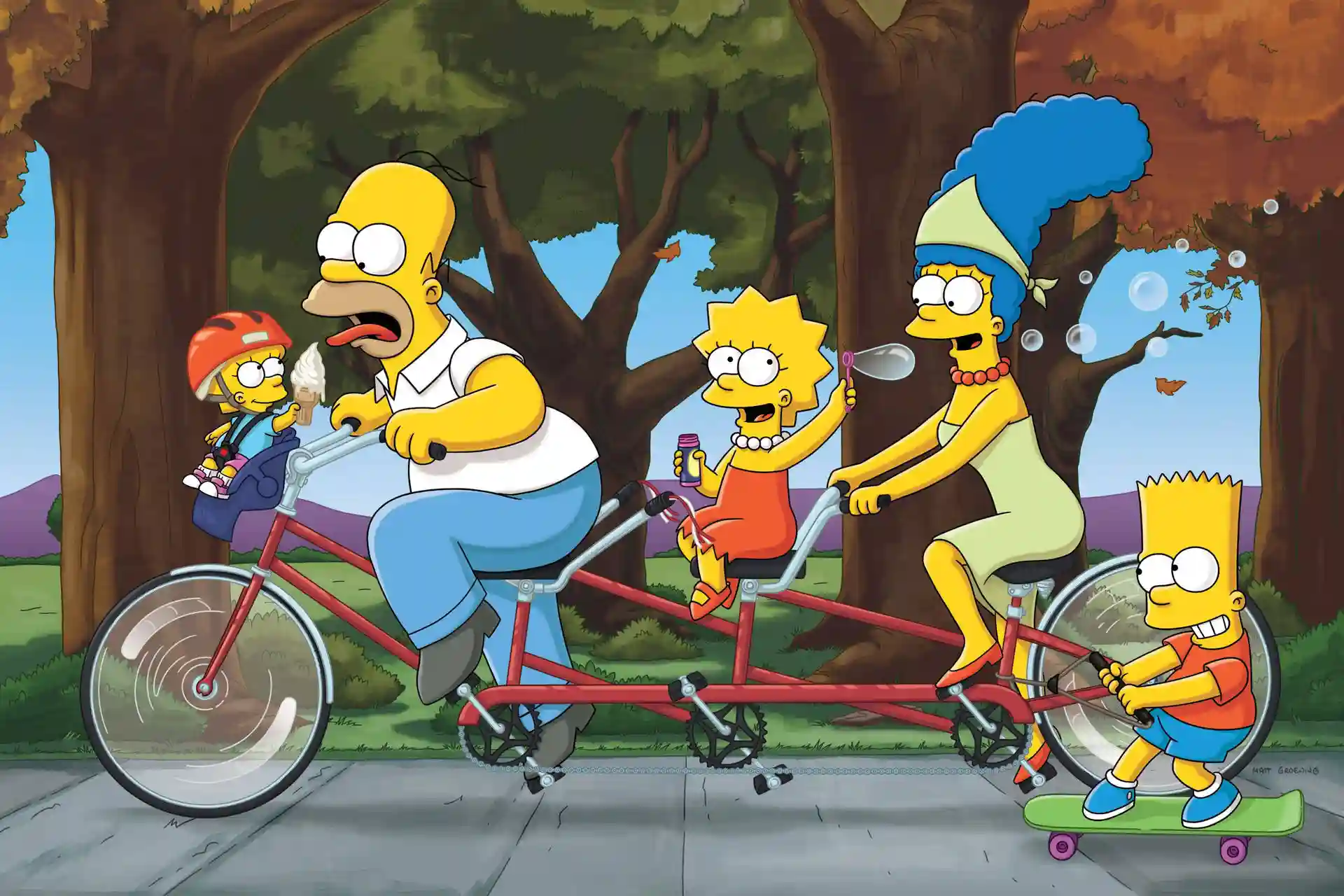 Simpsons Bike Meme