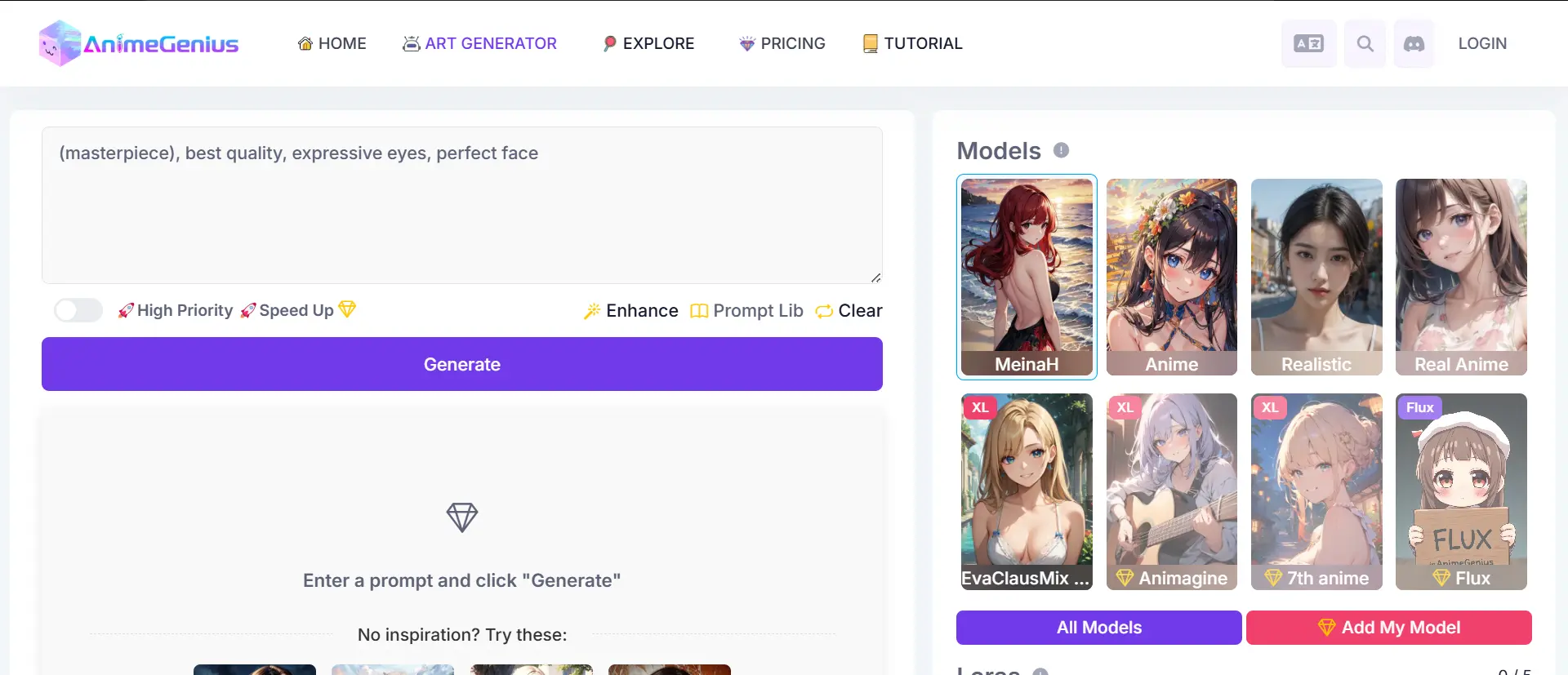 animegenius ai anime generator