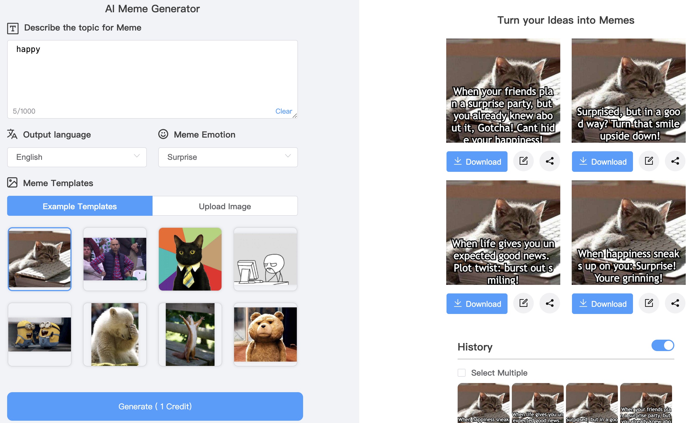 AI Meme Generator