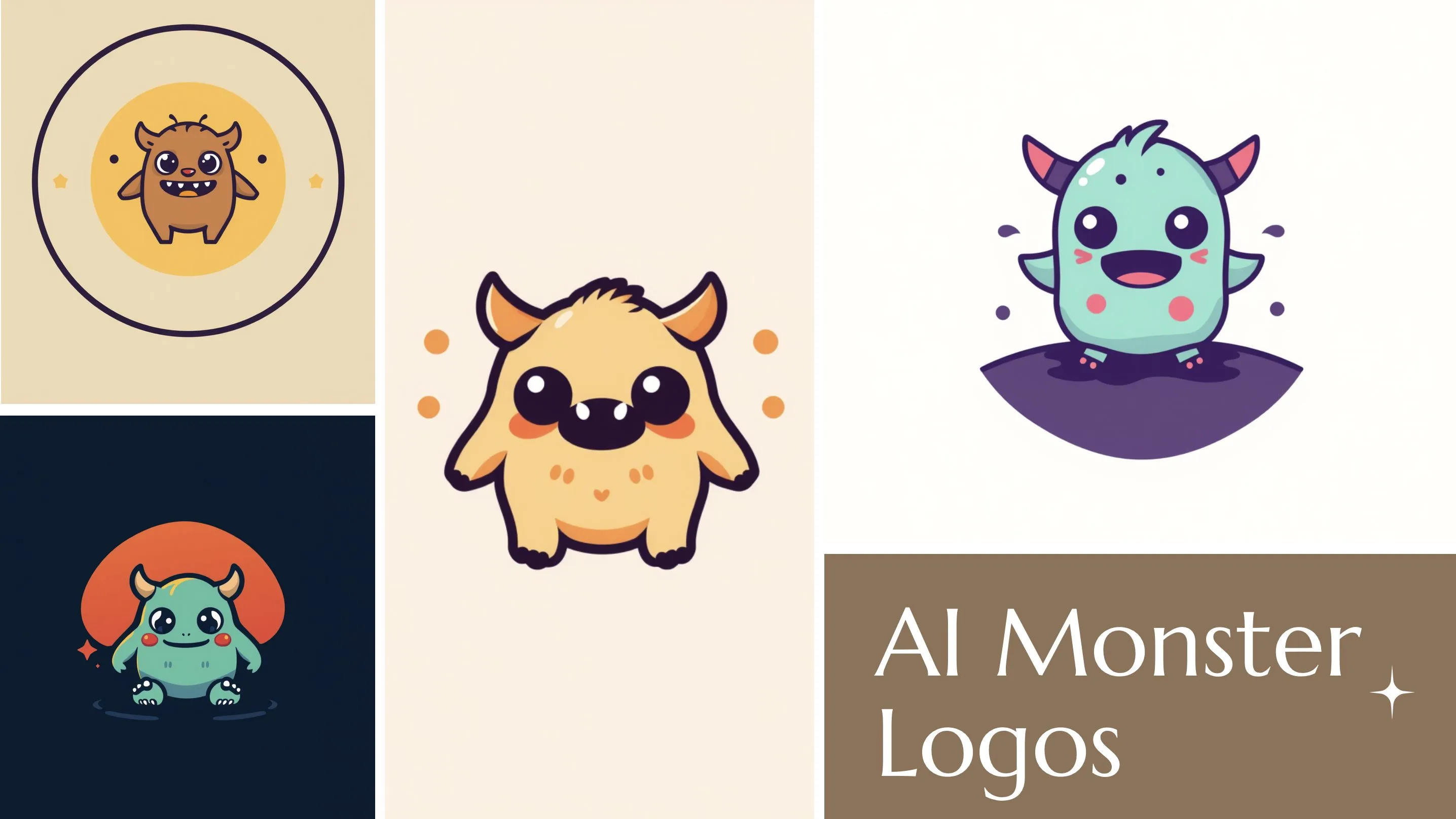 AI Monster Logos: Where Creativity Meets the Wild Side of Design