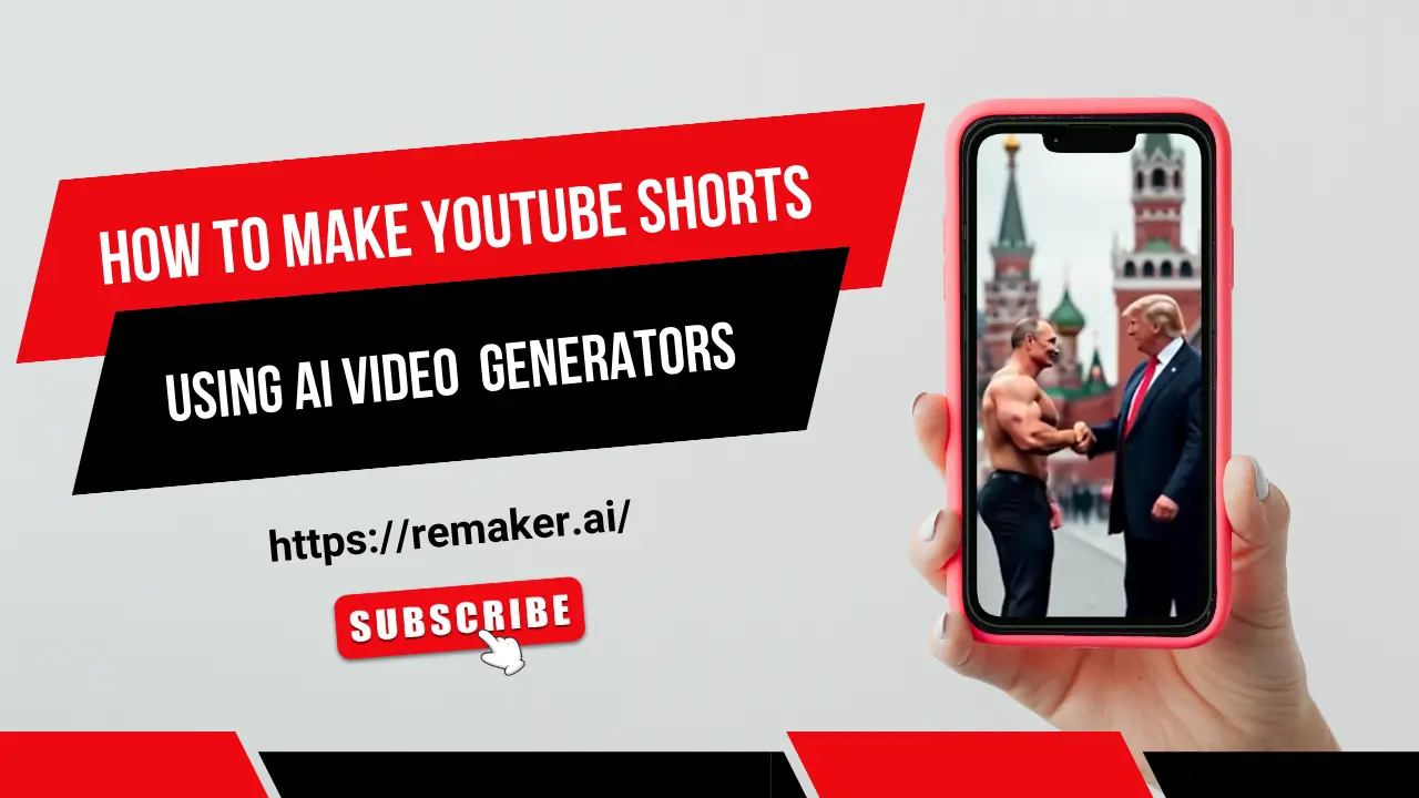 make youtube shorts using ai video generators