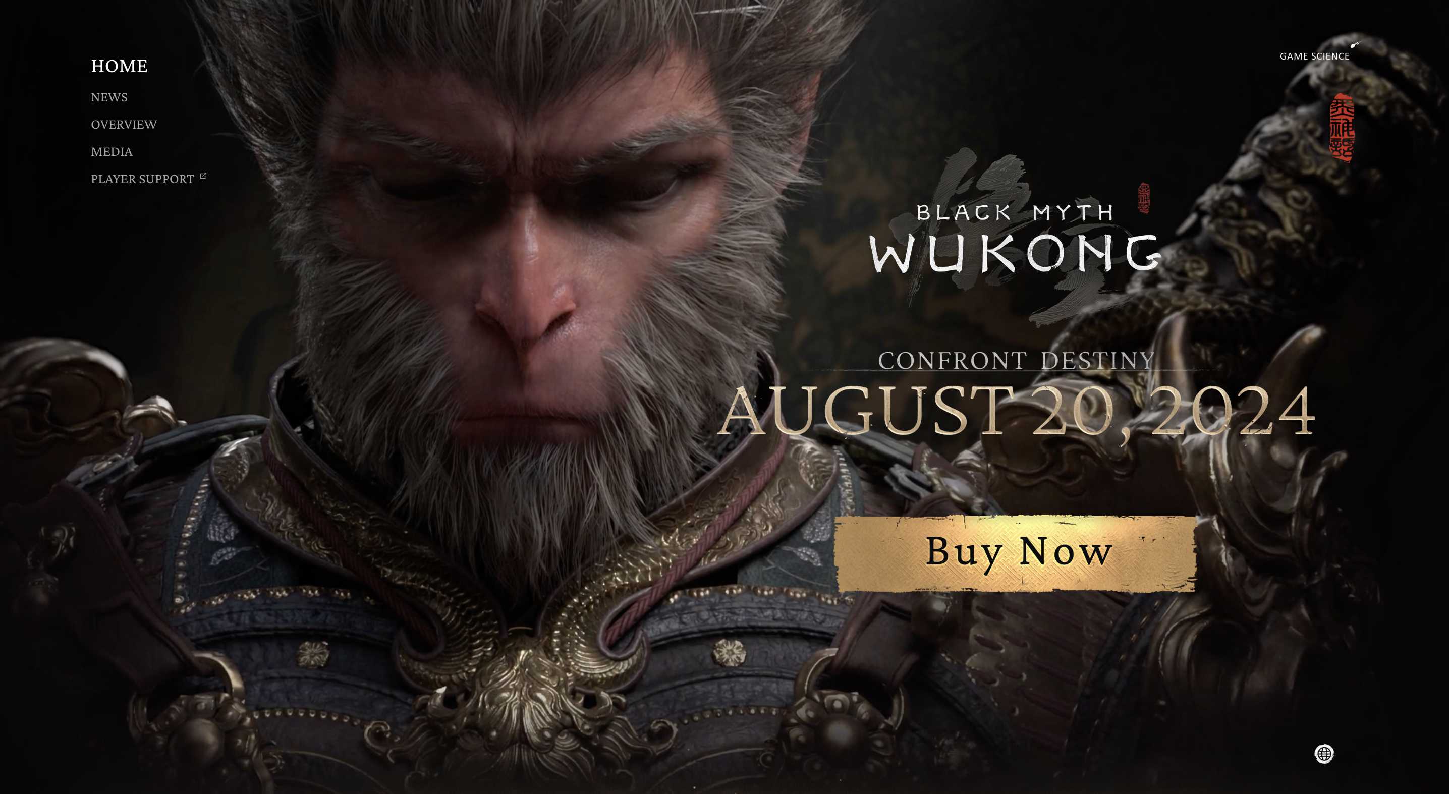 Official Website of Black Myth: Wukong