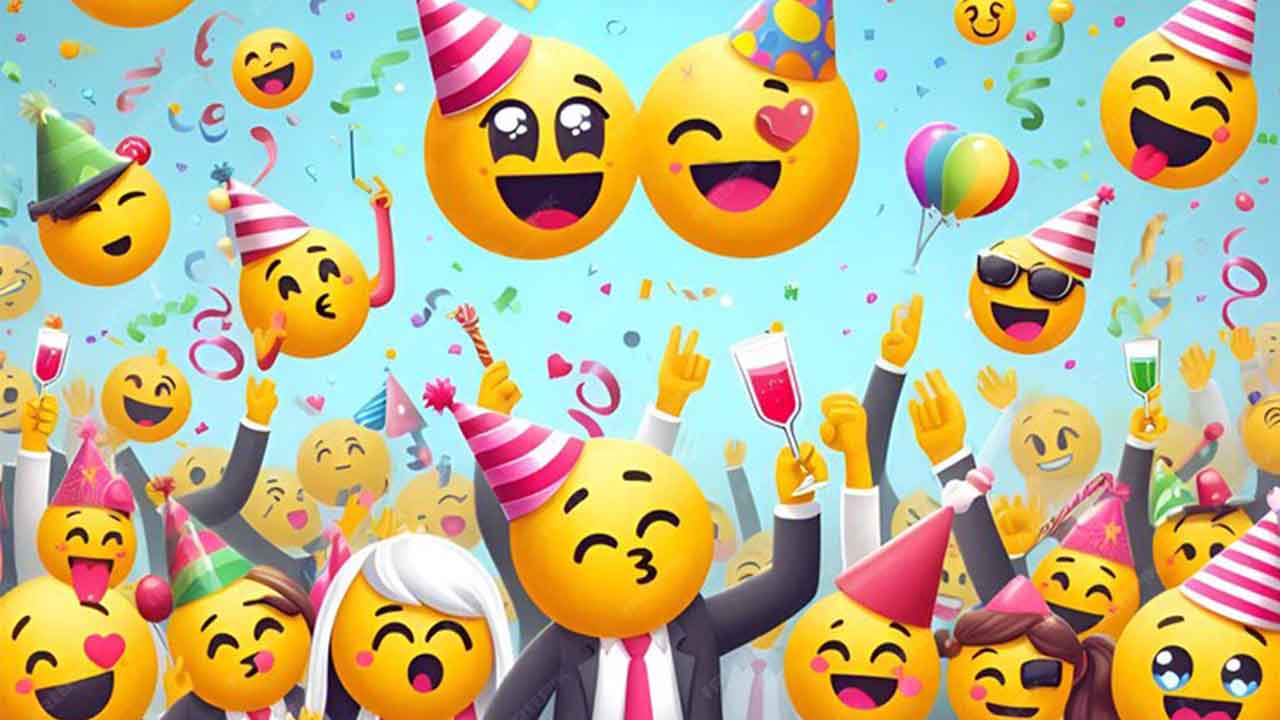 add fun to events and celebrations with emoji