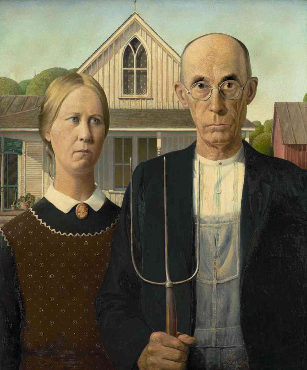 Classic Painting: American Gothic