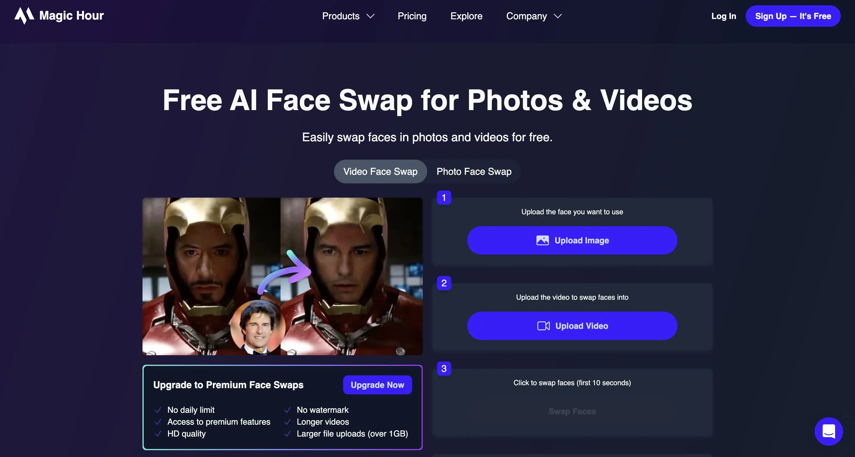 Top Free Unlimited Video Face Swap Tools To Try In 2025 Top Free Unlimited Video Face Swap Tools To Try In 2025