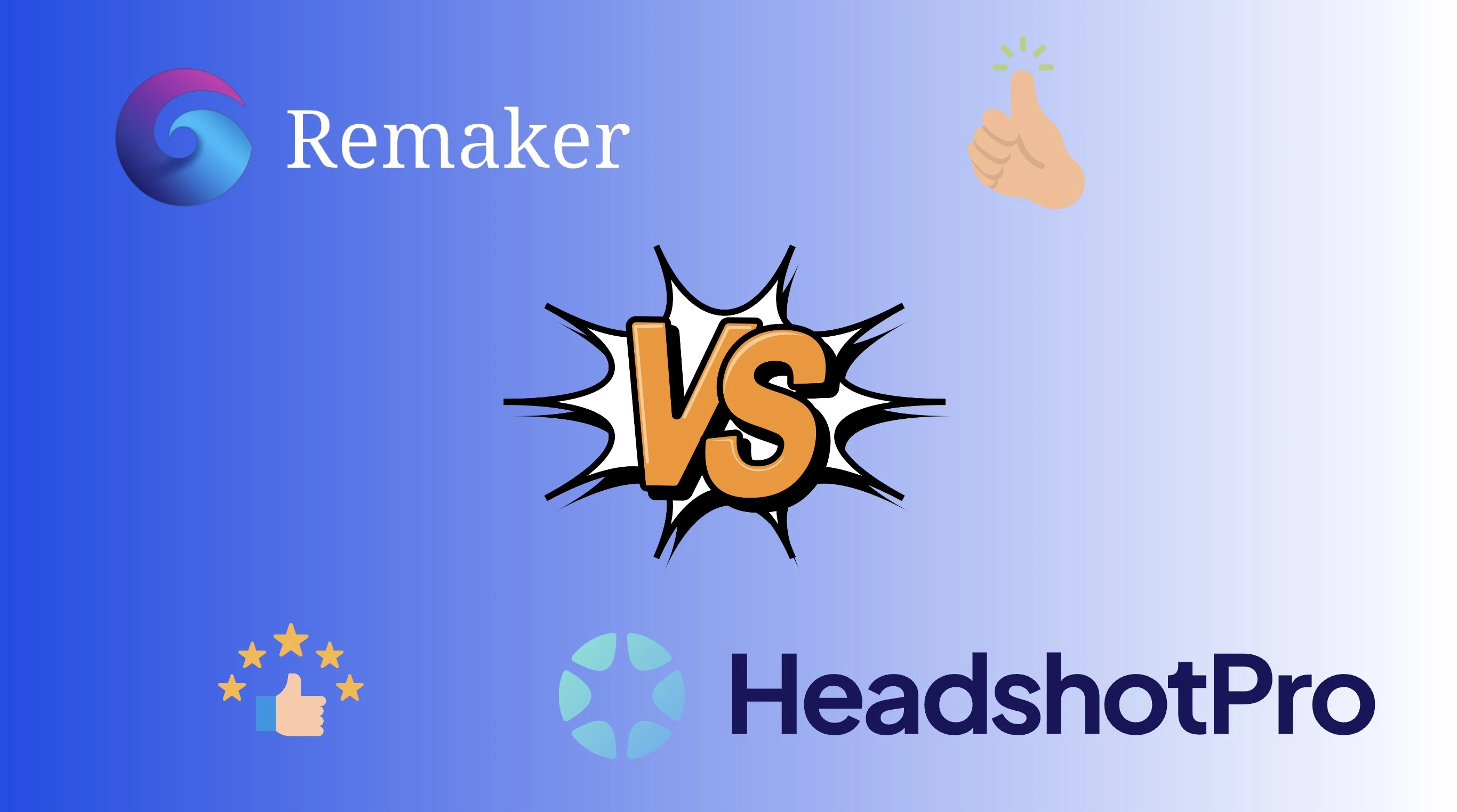 Headshot pro vs Remaker AI