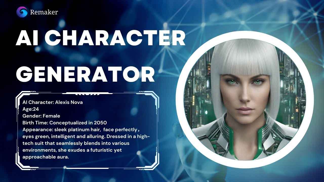 Customizing character with an AI character generator