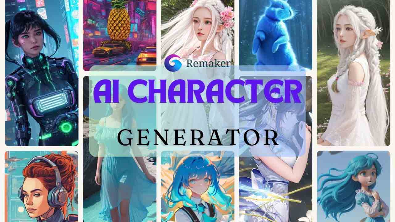 Remaker's AI characters Generator