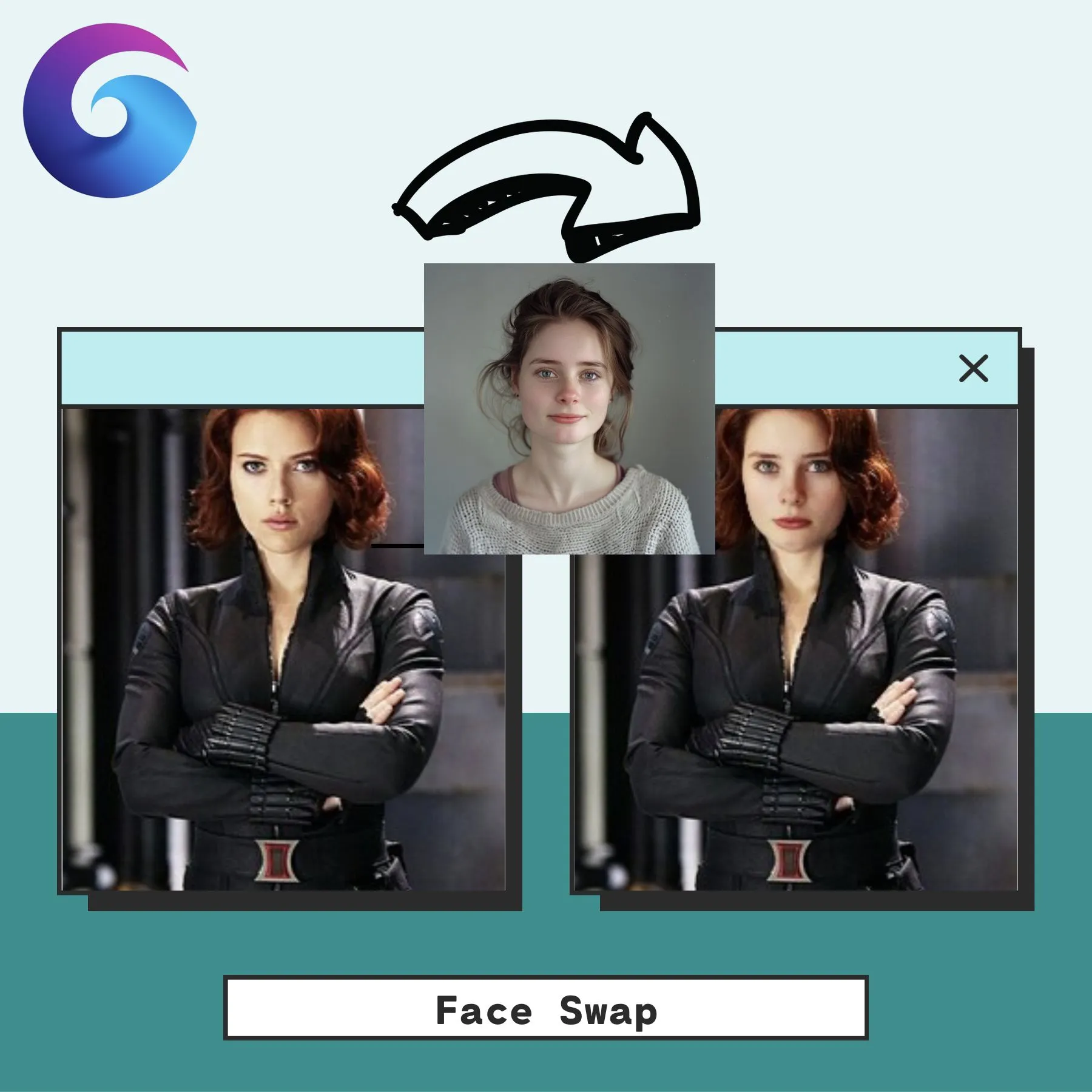 celeb deepfake of Johannes Scarlett