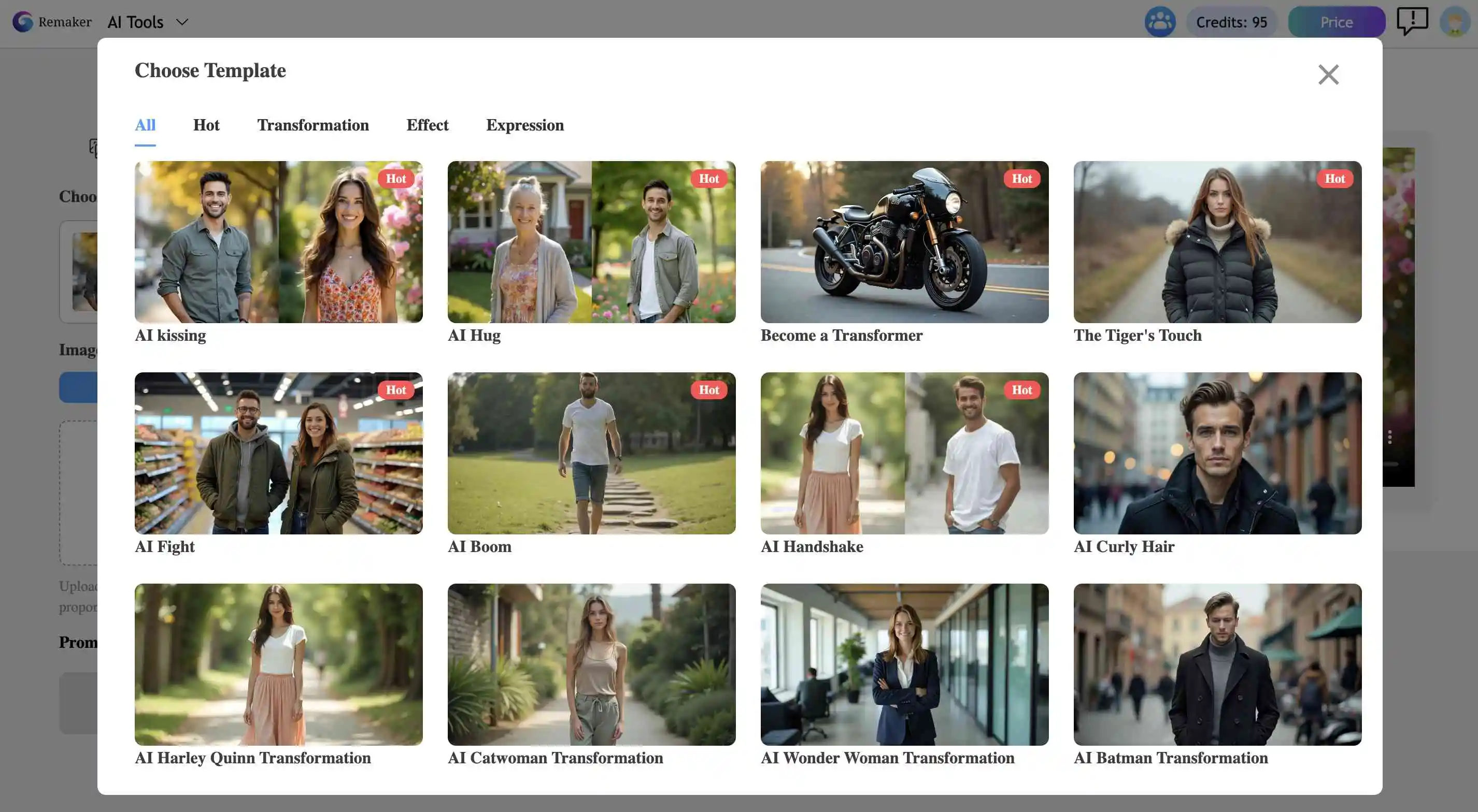 The Template of AI Video