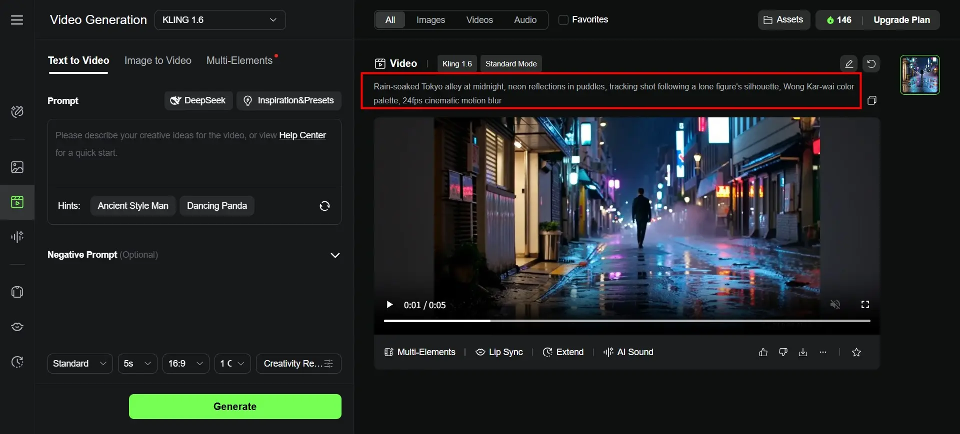 kling ai video generator