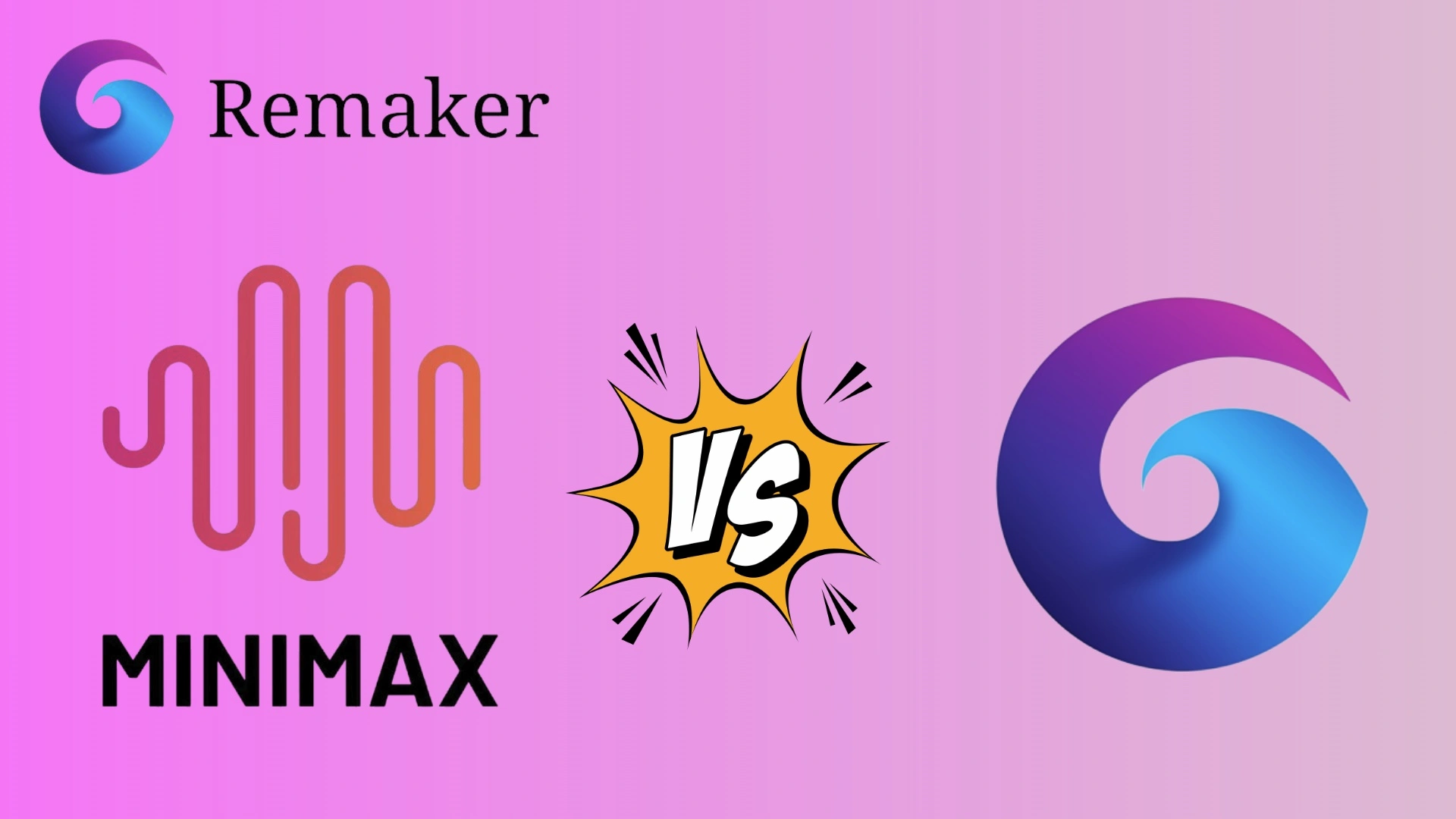 MiniMax vs. Remaker AI