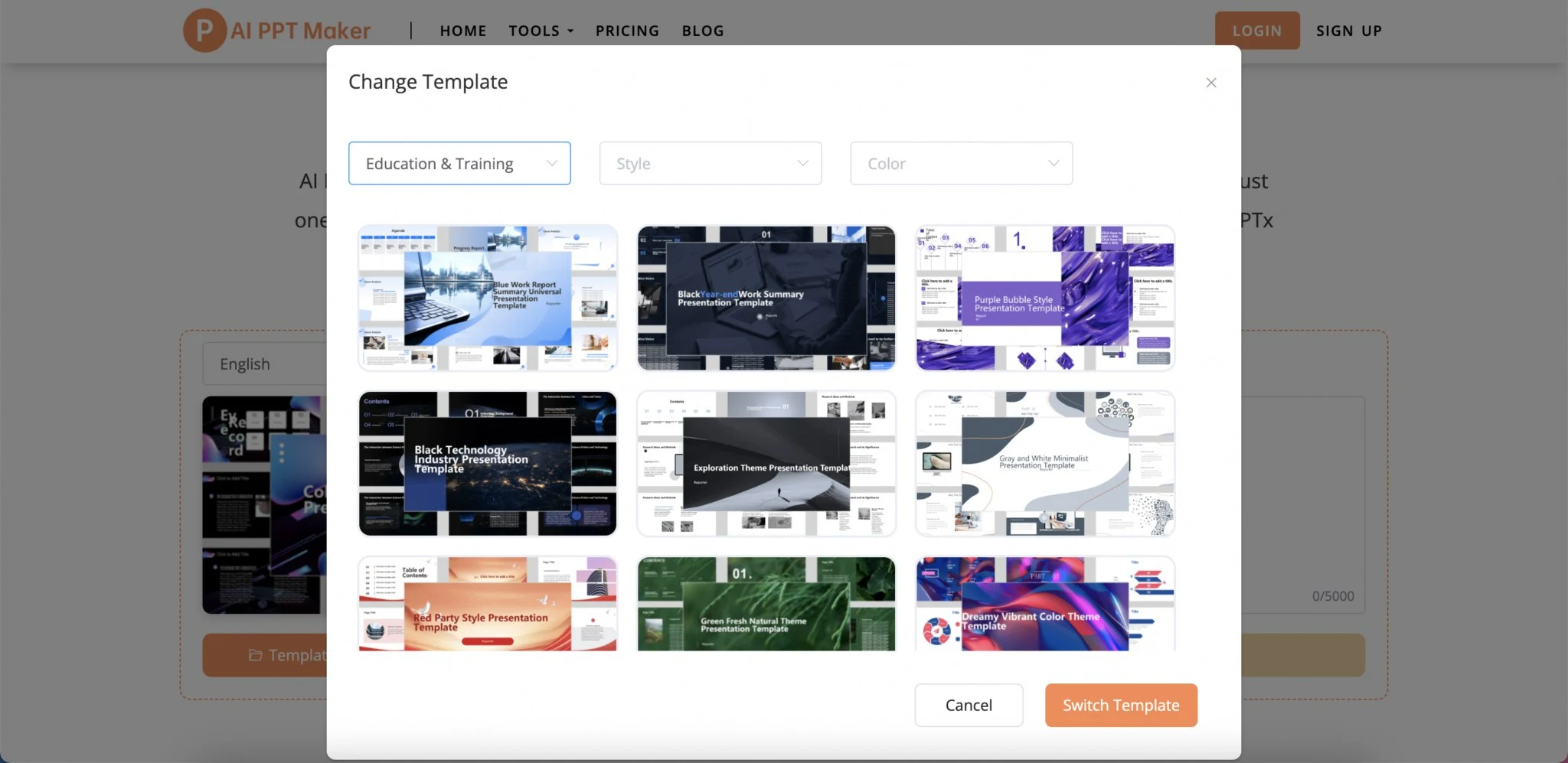 Education & Training PPT Templates