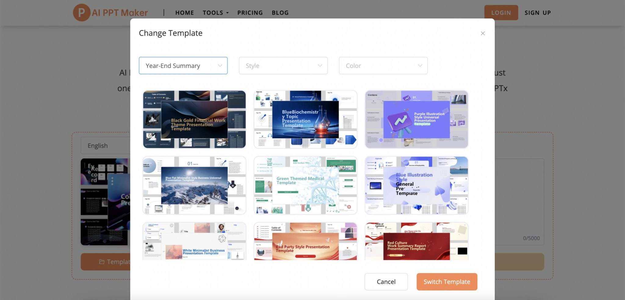 Annual Report PPT Templates