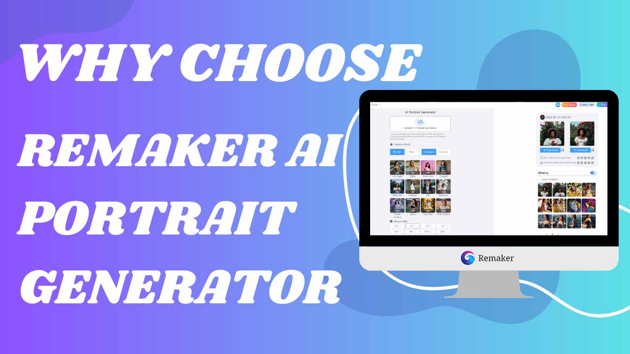 remaker ai portrait generators