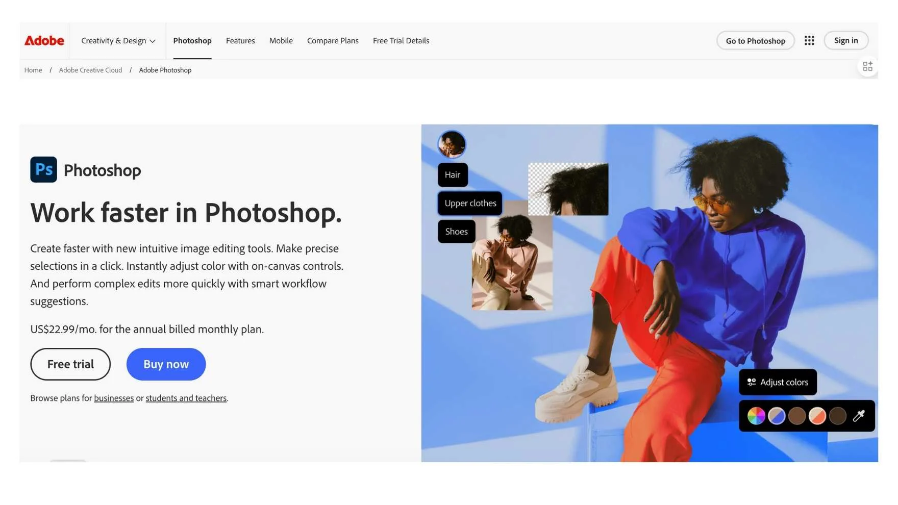 Photoshop's top background remover tool interface for you.
