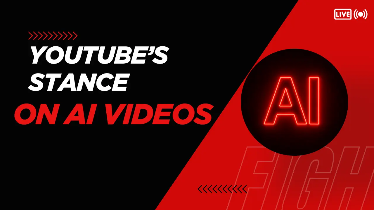youtube’s stance on ai generated Videos
